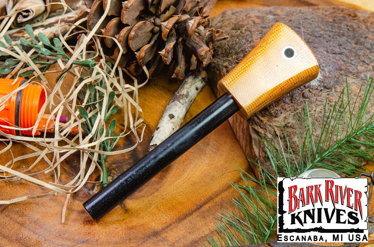 ファイヤースチール ナチュラル キャンバス マイカルタ - ブラック ライナー