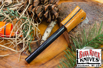 ファイヤースチール ナチュラル キャンバス マイカルタ - ブラック ライナー